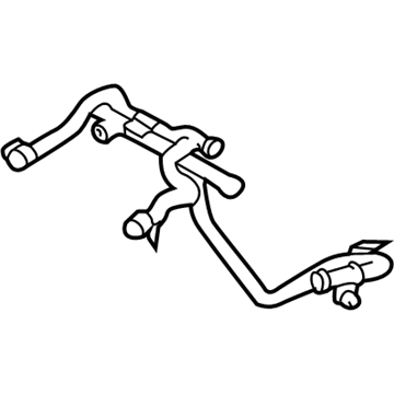 1998 Audi A8 Quattro Coolant Pipe - 077-121-071-AH