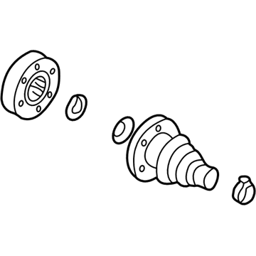 Audi CV Joint - 191-498-103-C