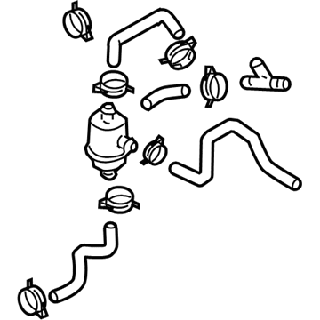 2008 Audi S4 Coolant Pipe - 8E0-121-030-A