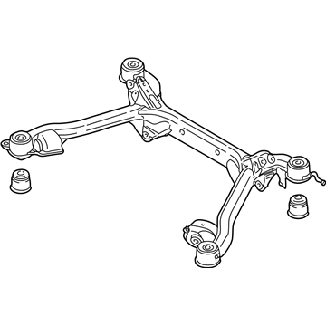 Audi Axle Beam - 8H0-505-235-E