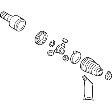 Audi CV Joint - 8V0-498-103-A