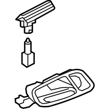 Audi R8 Interior Door Handle - 8J0-837-019-B-H77