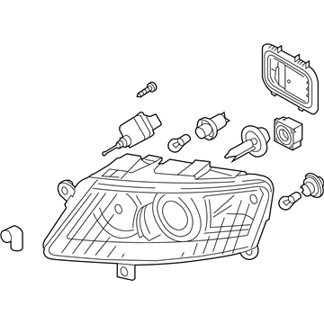 Audi A6 Headlight - 4F0-941-029-ER