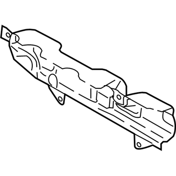 Audi TT Quattro Exhaust Heat Shield - 07K-253-041-K