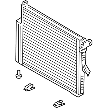 Audi Q7 Radiator - 7L6-121-253-E