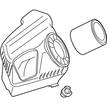 Audi A6 Quattro Air Filter Box - 4G0-133-836-AB