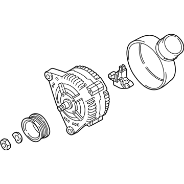 Audi Alternator - 077-903-015-E