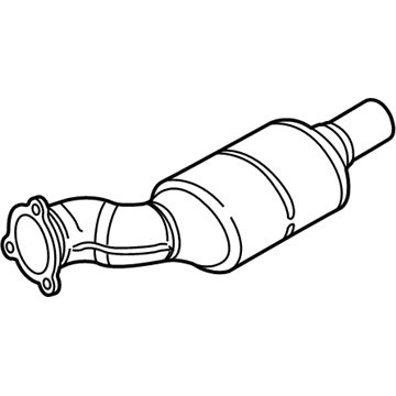 Audi A7 Quattro Catalytic Converter - 4G0-254-400-BX