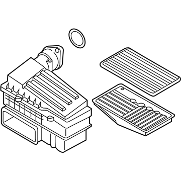 Audi Air Filter Box - 5Q0-129-607-BA