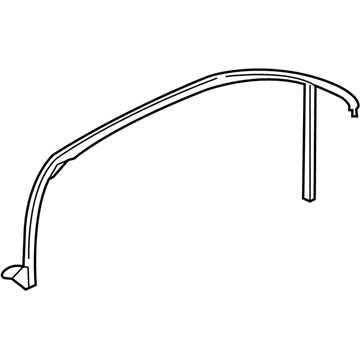 Audi S4 Window Channel - 8E0-837-440-AL