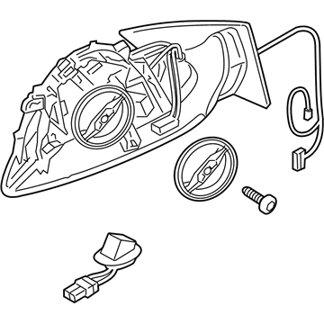 Audi SQ5 Mirror Cover - 8R1-857-410-AH-T94