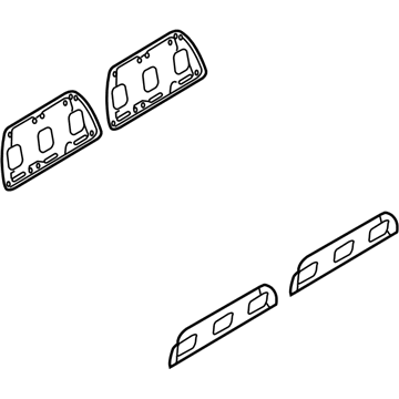 Audi Exhaust Manifold Gasket - 07C-253-039-D