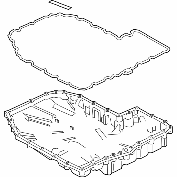 Audi Oil Pan - 0DK-321-359-A