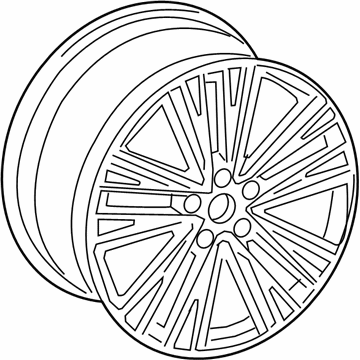 2022 Audi A6 Quattro Alloy Wheels - 4K0-601-025-J