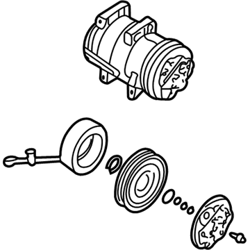 Audi A/C Compressor - 8D0-260-805-RX