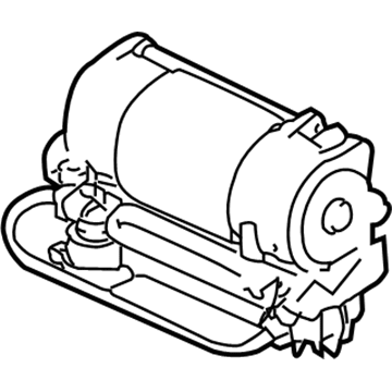 Audi Air Suspension Compressor - 4E0-616-007-D