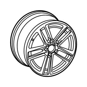 2022 Audi S4 Alloy Wheels - 8W0-601-025-BA