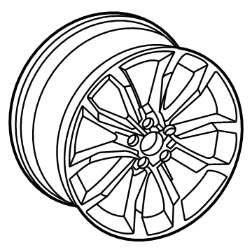 2019 Audi S4 Alloy Wheels - 8W0-601-025-H