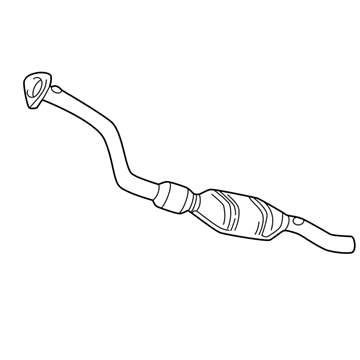 Audi A6 Catalytic Converter - 4B0-254-550-LX