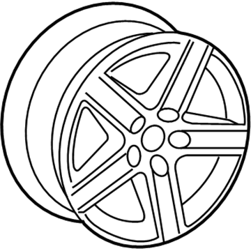 Audi A3 Alloy Wheels - 8P0-601-025-EM