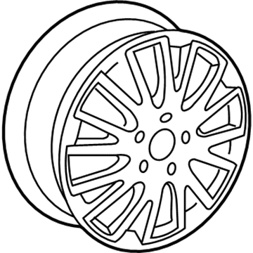 Audi A3 Alloy Wheels - 8P0-601-025-ER