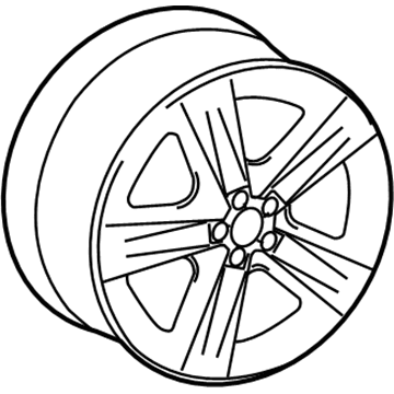 Audi A3 Alloy Wheels - 8P0-601-025-DL