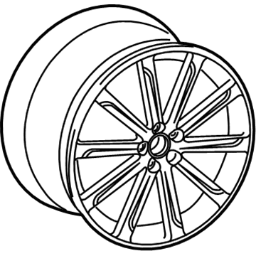 Audi A3 Alloy Wheels - 8P0-601-025-DR