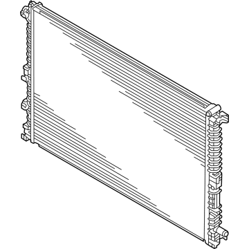 Audi A8 Quattro Radiator - 4N0-145-804-A