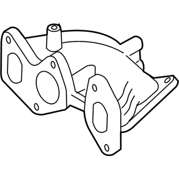 Audi A3 Quattro Exhaust Manifold - 022-253-017-M