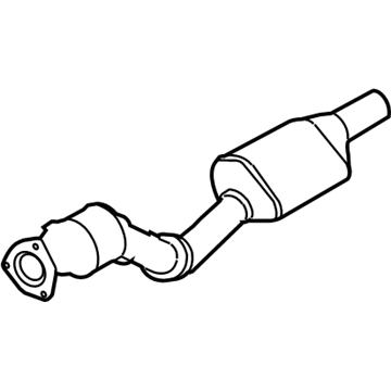 2006 Audi A6 Quattro Catalytic Converter - 4FD-254-503-CX