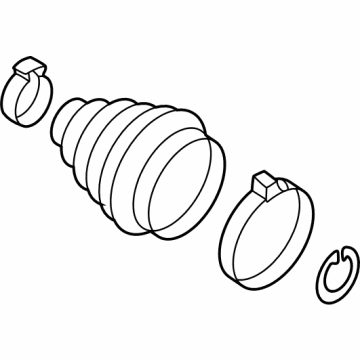 Audi CV Joint Boot - 1EA-598-203-A