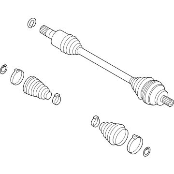 Audi Q4 e-tron Axle Shaft - 1EA-501-201-B