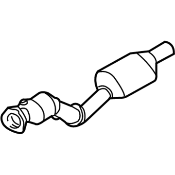 Audi A4 Quattro Catalytic Converter - 8E0-254-501-RX