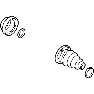 Audi R8 CV Joint Boot - 420-498-201