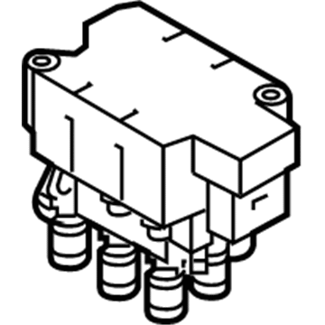 Audi Air Suspension Solenoid - 80A-616-013-A