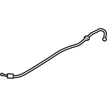 Audi Hood Release Cable - 8R1-823-535