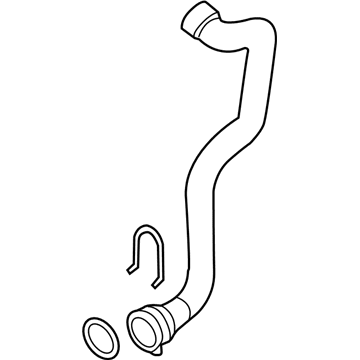 2017 Audi Q5 Coolant Pipe - 8R0-121-055-D