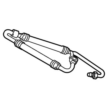 Audi Q7 Power Steering Hose - 7L8-422-893-AG