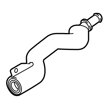 Audi Q5 Coolant Pipe - 80A-819-334-C