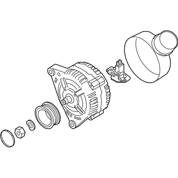 Audi Alternator - 06L-903-024-F