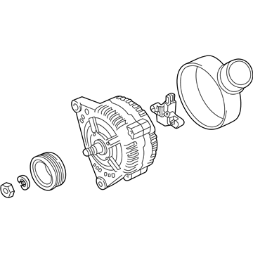 Audi A4 Quattro Alternator - 058-903-018-CX