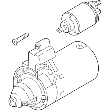 Audi Starter - 02E-911-022-H