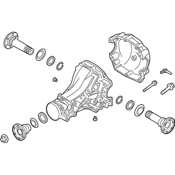 Audi A5 Differential - 0BC-500-043-L