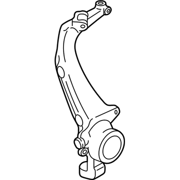 Audi Steering Knuckle - 4B3-407-257-A