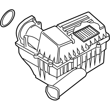 Audi Air Filter Box - 8J0-129-607-A