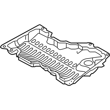 Audi Oil Pan - 04L-103-602-A