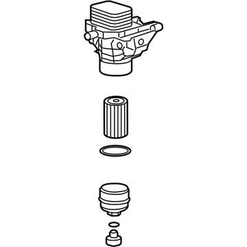 Audi Oil Filter Housing - 03N-115-389-A