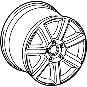 Audi Q7 Alloy Wheels - 4L0-601-025-AT