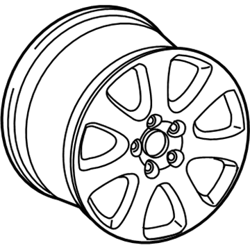 Audi Q7 Alloy Wheels - 4L0-601-025-E