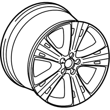 Audi Q7 Alloy Wheels - 4L0-601-025-C